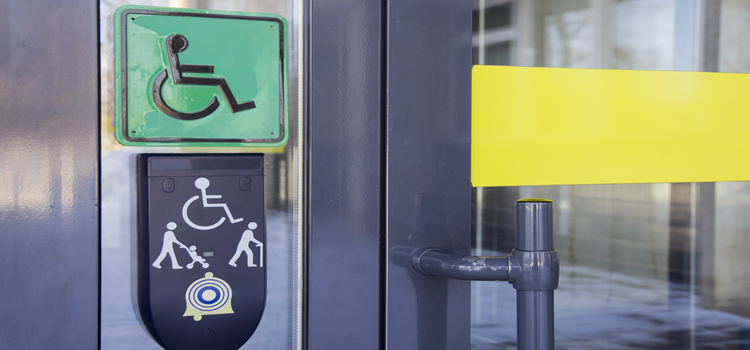 automatic handicap door opener in Cloverdale