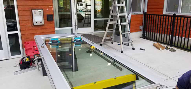 storefront door glass replacement Cloverdale